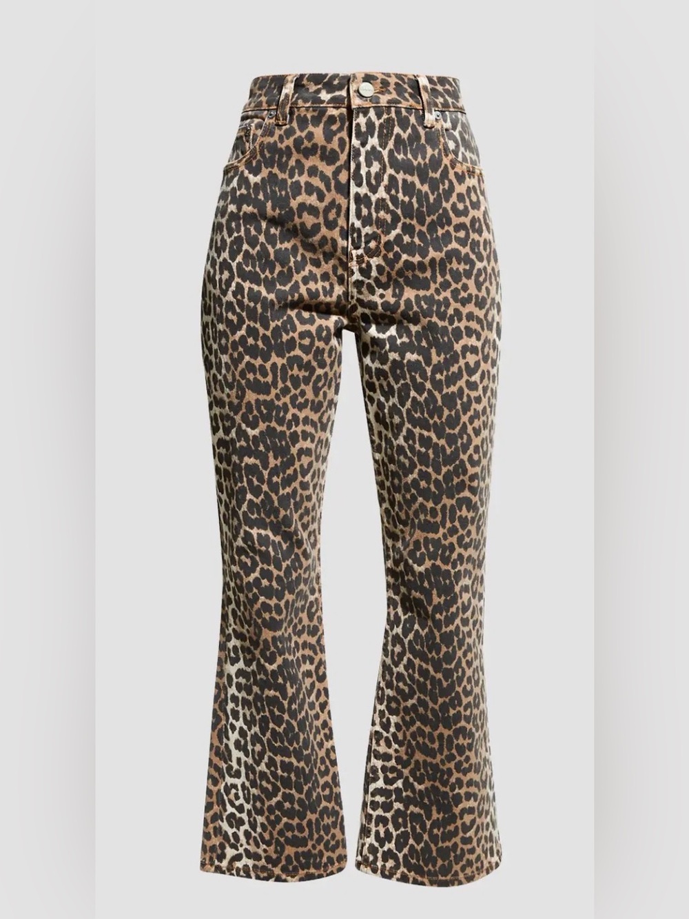 Ganni size 24 Betzy crop jeans